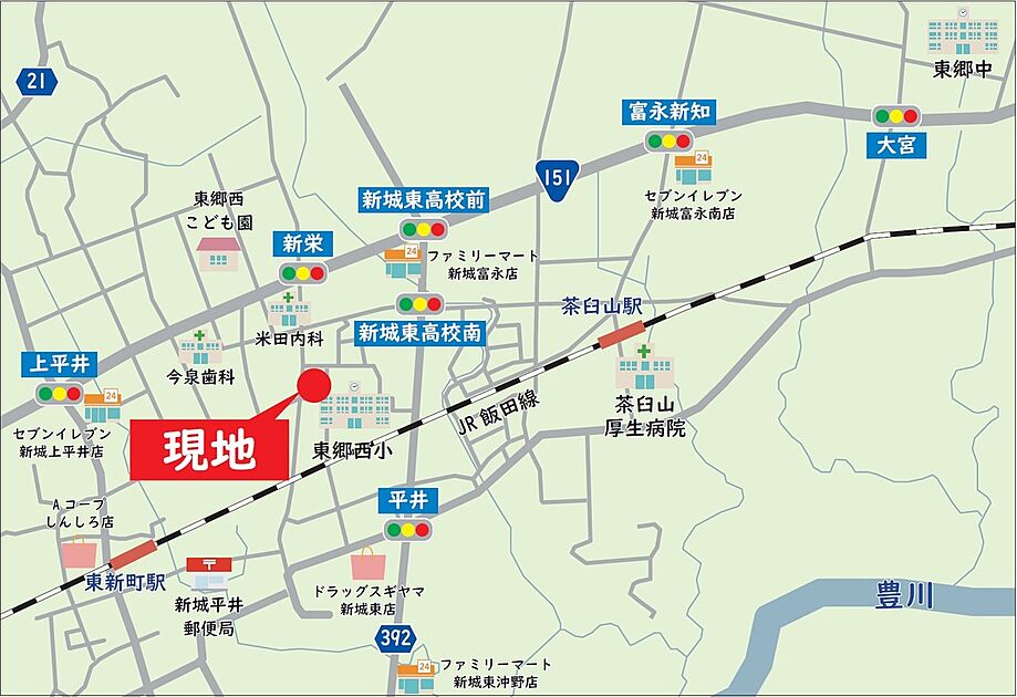 交通図