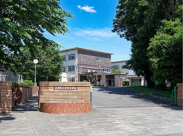 武豊町立富貴中学校（約910m）