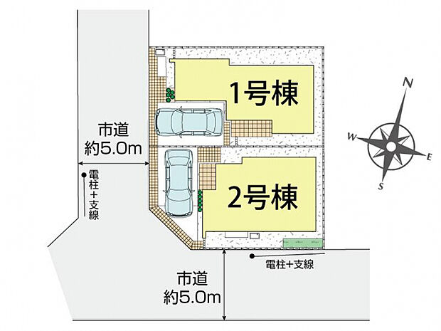 西東京市向台町1丁目2棟 区画図