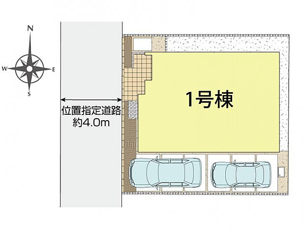 小金井市緑町3丁目1棟 区画図