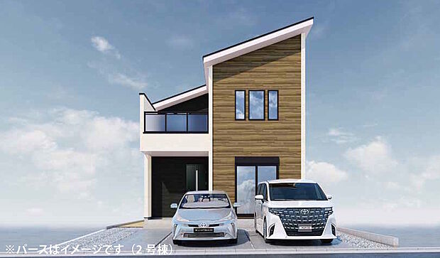 【2号棟完成予想図】