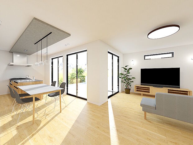 【内観イメージパース】