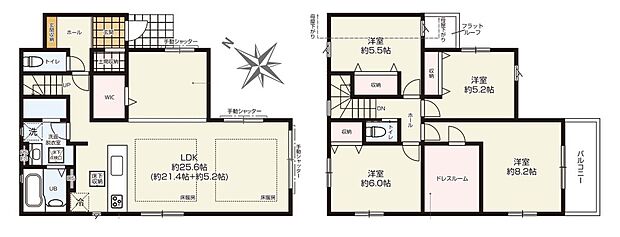 【間取図】