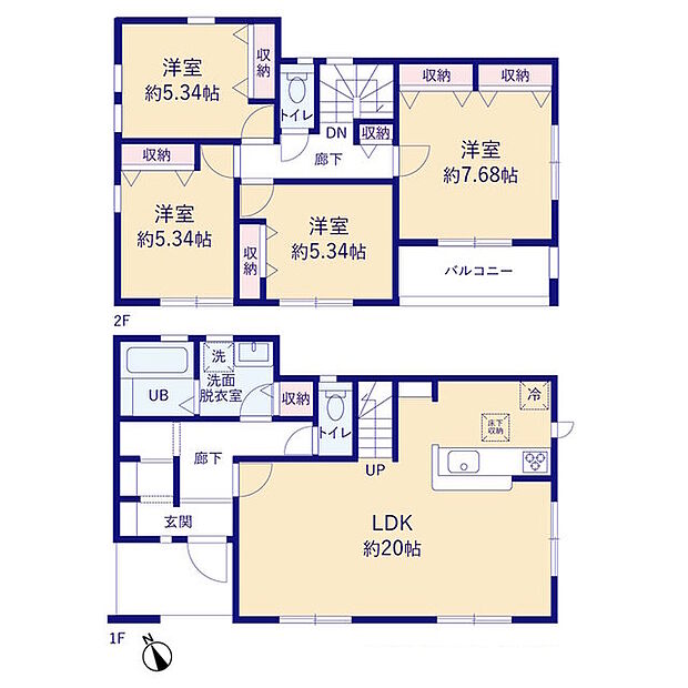 【間取図】