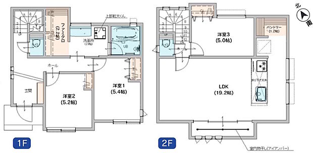 【2号棟/間取図】