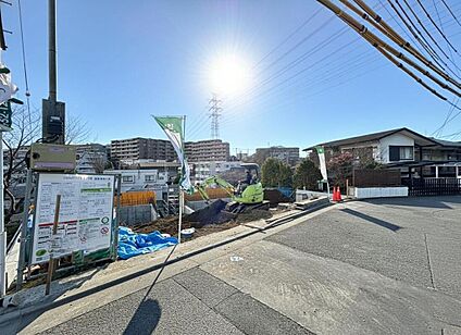 前面道路含む現地写真
