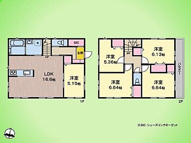 ■5LDK
■シューズインクローゼット
■車２台 