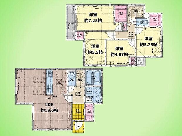 (2号棟)、価格4490万円、4LDK、土地面積133.33m2、建物面積100.05m2
