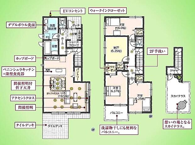 (4号棟)、価格4980万円、4LDK、土地面積130.52m2、建物面積108.12m2