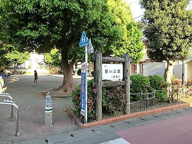 蓼川公園(約550m)