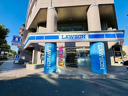 ローソン　都筑茅ヶ崎中央店 500m(徒歩7分)