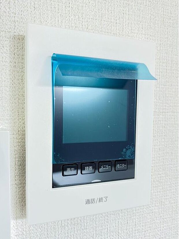 【【TVモニター付インターホン】】来訪者の様子を室内TVモニターでチェック。