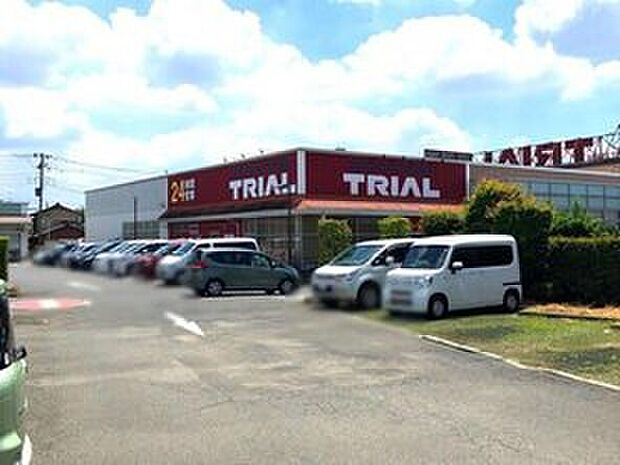 ディスカウントストアトライアル佐知川店(約550m)
