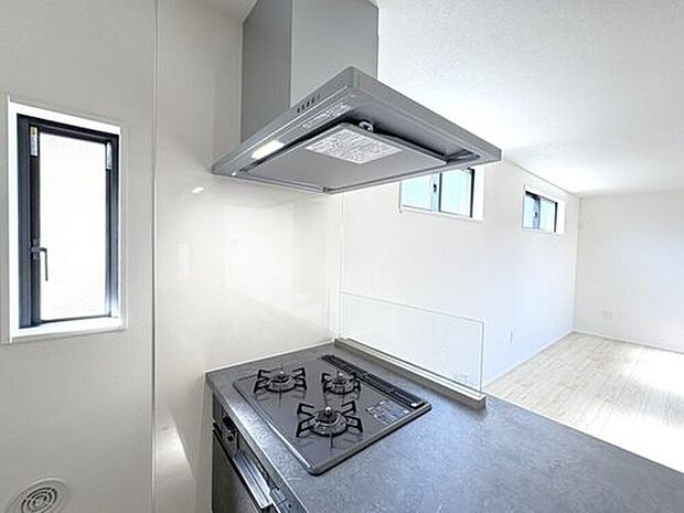 【【整流板式換気扇】】デザイン性高くスタイリッシュな外観・油分を受け止め内部の汚れを軽減する整流板式の換気扇