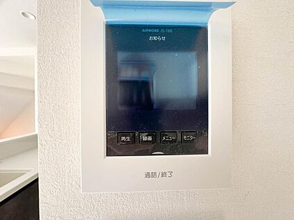 モニター付きインターホン
