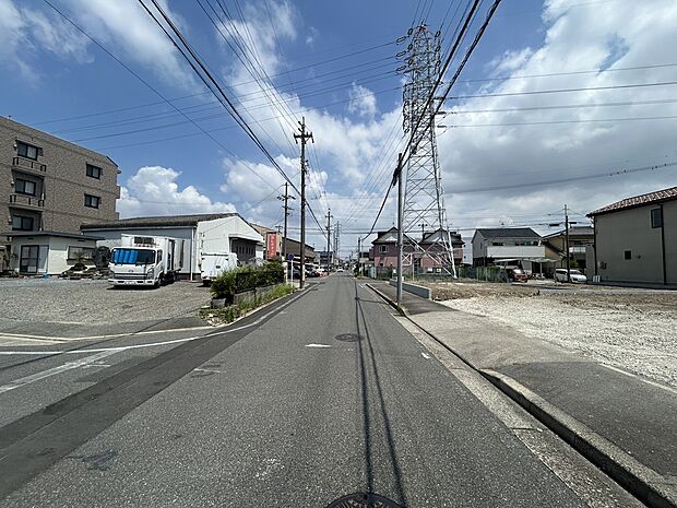 前面道路　2025年8月撮影