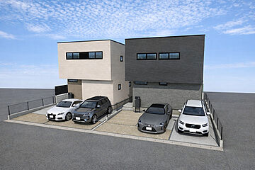 アールギャラリー一宮市大和町毛受の家3期 外観