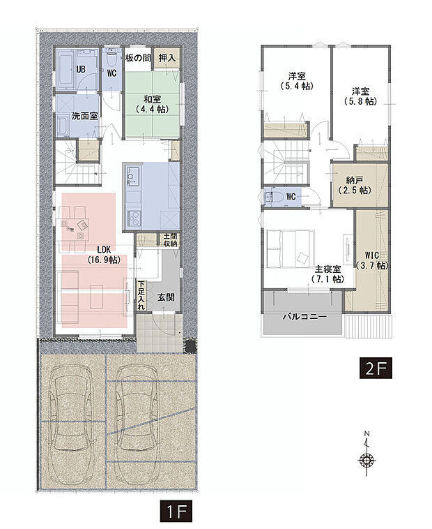A号棟　間取り図