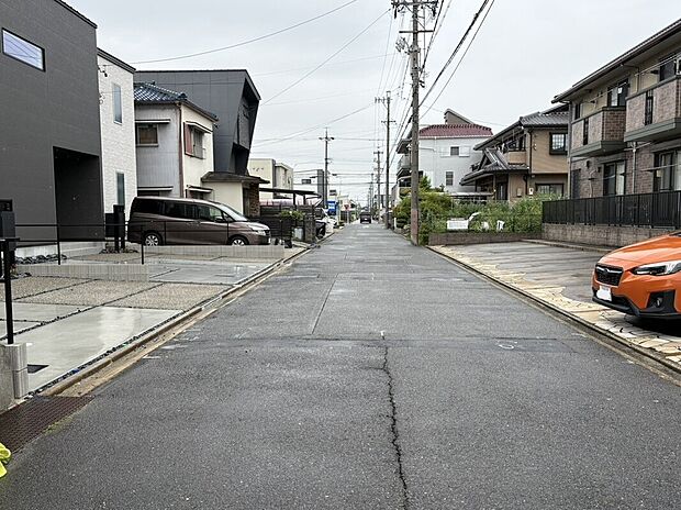 前面道路　2026年4月撮影
幅員約5.4m