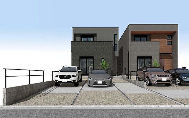 注文住宅から生まれたこだわりの住まい。アクセントのある外観、洗練されたデザイン。構造計算による耐震等級3という、最高レベルで大切な家族を守る家です。

