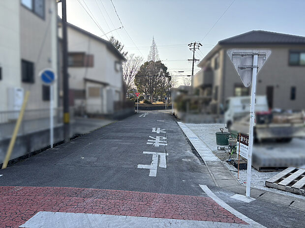 道路写真　南側6.0ｍ
■2026年1月撮影