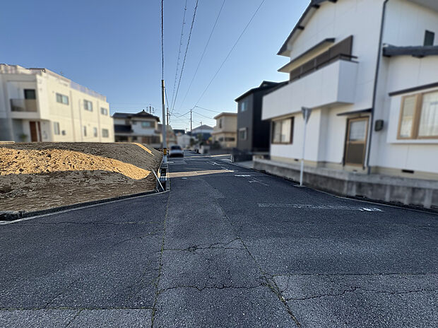 道路写真　西側6.0ｍ
■2026年3月撮影
