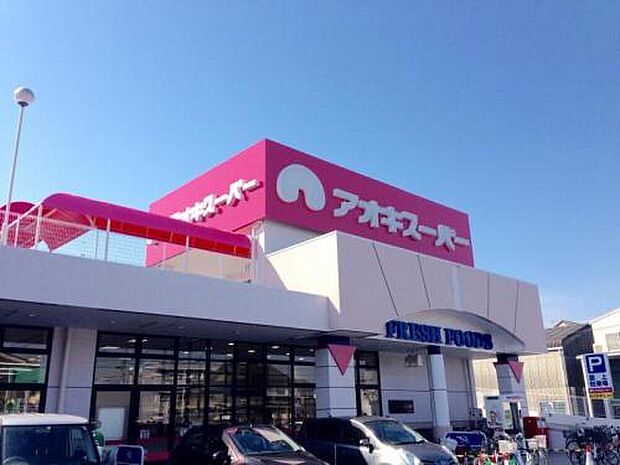 アオキスーパー八田店（約860m）