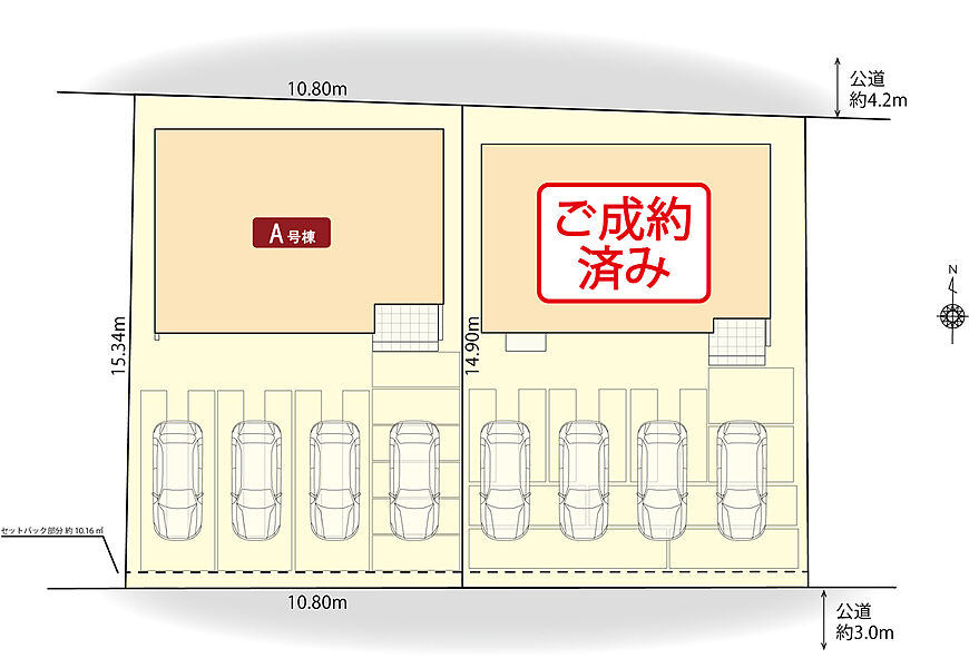 区画配置図