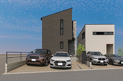 外観パース(B号棟)