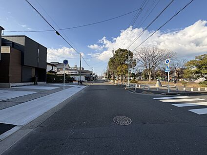 前面道路（2026年2月）撮影