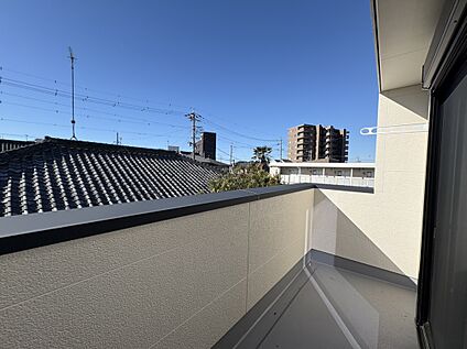 バルコニー　A号棟 現地写真