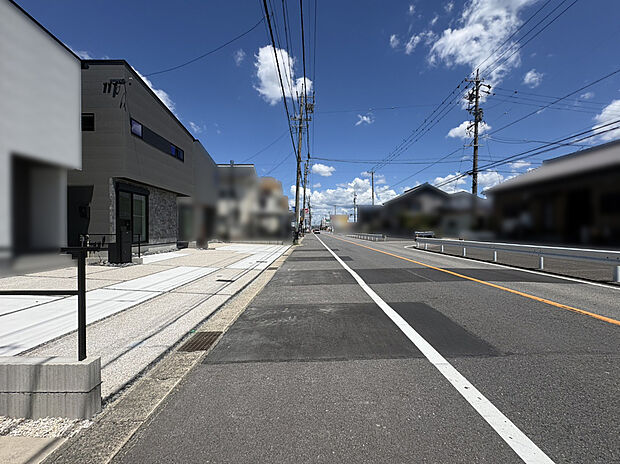【道路写真　南東側14.2ｍ】■2026年8月撮影