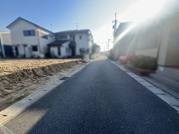 【道路写真　西側4.0ｍ】■2025年11月撮影