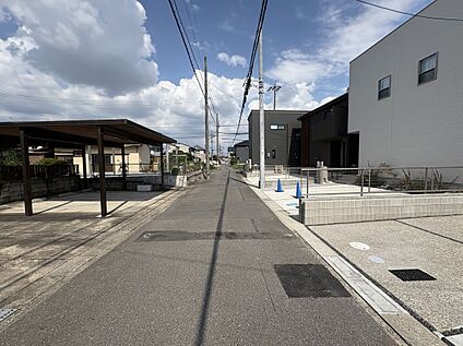 前面道路(2026年6月撮影)