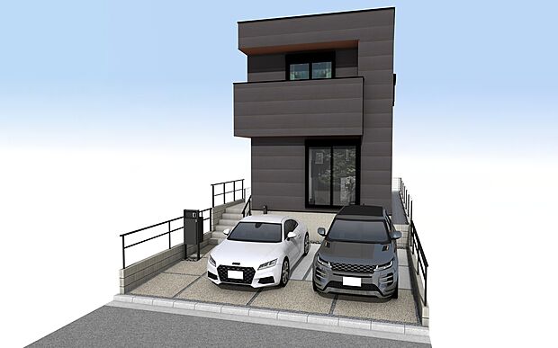 【外観パース】ガス温水式床暖房を搭載。温風が出ない床暖房は、ホコリが立たず清潔です。お気軽にアールプランナー不動産名古屋西営業所
【0120-401-500】までお問い合わせください。

