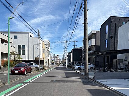 前面道路