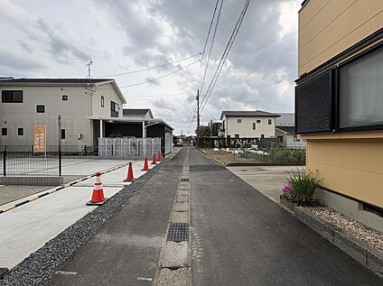 前面道路　2026年3月撮影