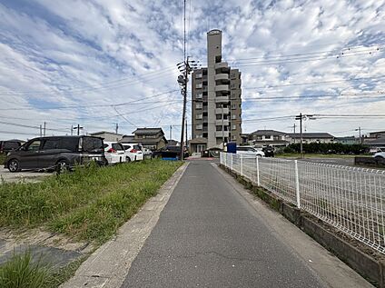 前面道路