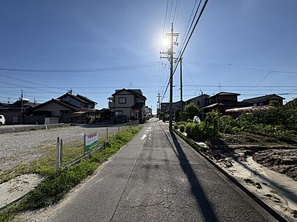 前面道路　2026年7月撮影