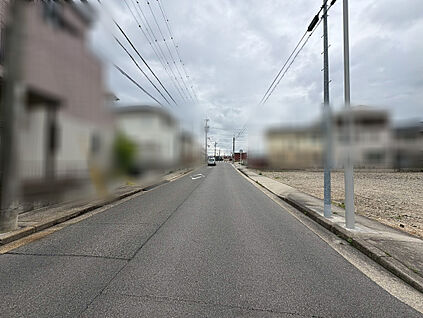 前面道路（2026年6月）撮影