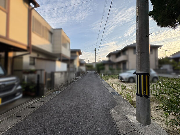 【道路写真　南東側4.0ｍ】■2026年6月撮影