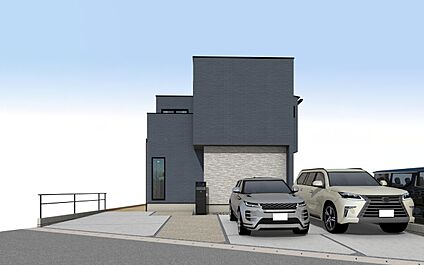 外観パース　C号棟