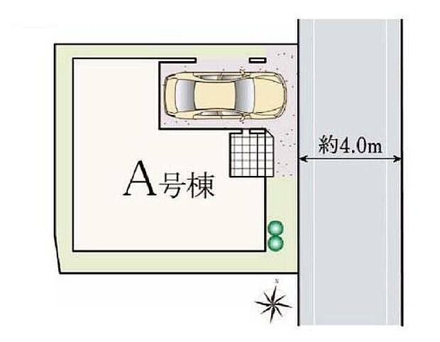 ≪全体区画図≫
日暮里・舎人ライナー「谷在家」駅まで徒歩2分！駅が近いと通勤・通学にも余裕が持てますね♪