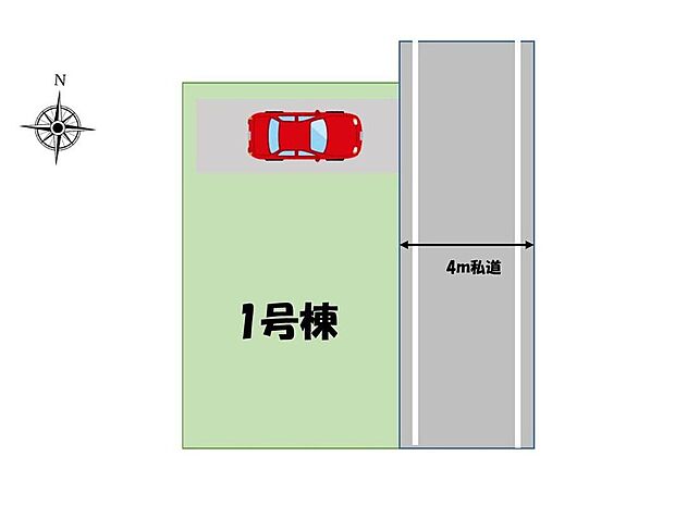 ≪全体区画図≫
ＪＲ常磐線「金町」駅バス13分「水元二丁目」停歩3分♪ビルトインガレージで強烈な日差しや、雨風、ホコリなどから大切な車を守ります◎