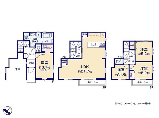 (3号棟)、価格6099万円、4LDK、土地面積109.38m2、建物面積115.71m2