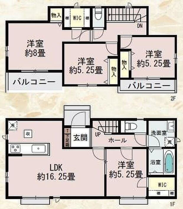 (C号棟)、4LDK、土地面積175.46m2、建物面積97.7m2