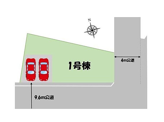 【全体区画図】角地、カースペース並列2台分♪
「寄巻橋東」停歩5分よりつくばエクスプレス「三郷中央」駅までバス15分!