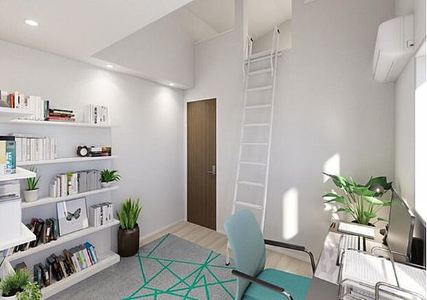 【完成予想図(内観)】※画像はCGです
≪Room≫
収納を完備しておりますので、いつでもお部屋をすっきりとお使い頂けそうです。自分好みのインテリアやレイアウトを考えるのも楽しみです。