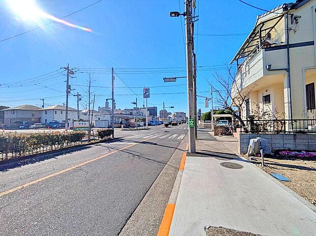 【前面道路含む現地写真】≪下記「見学予約できます!」ボタンより、見学予約ができます!≫