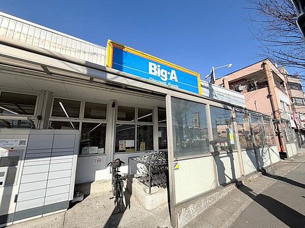 ビッグ・エー 八潮中央店(約1,000m)